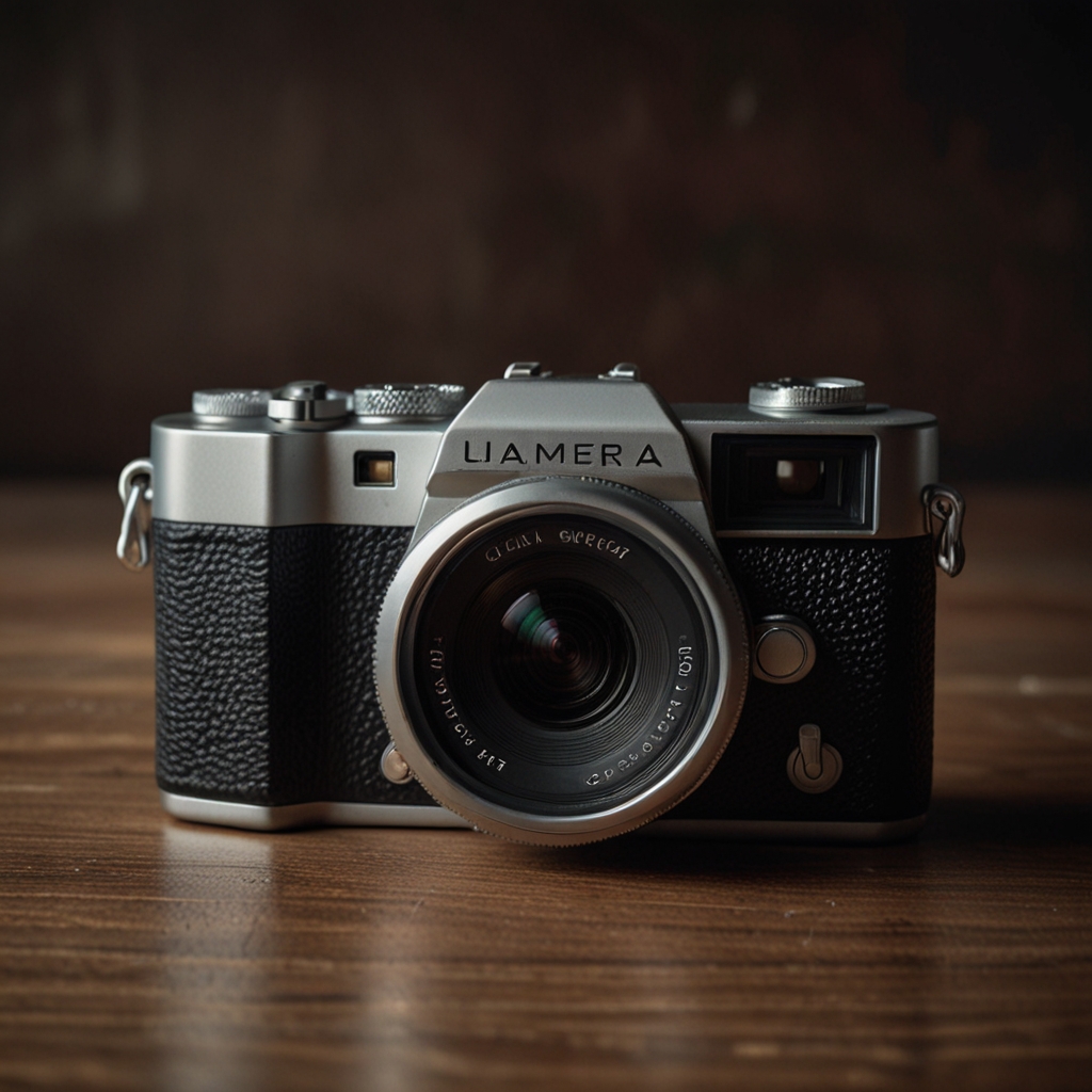 Outdoor wire-free security camera mounted on a wall